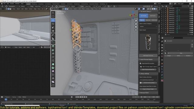 kitbashing in blender смотреть онлайн