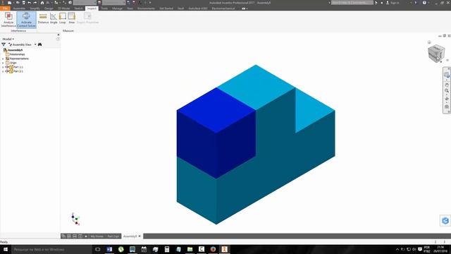 223 Autodesk Inventor Assemble Activate Contact Solver смотреть онлайн