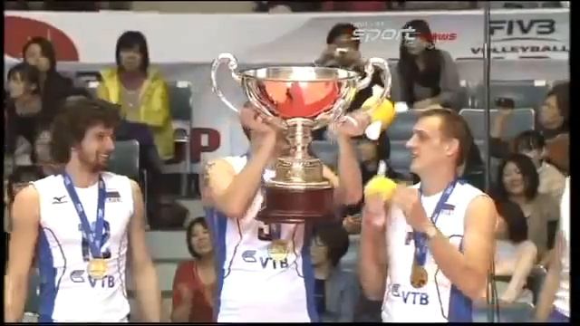 VOLLEY WORLD CUP 2011.Волейбол.Церемония награждения. смотреть онлайн