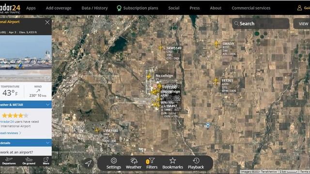 DEN APP Live ATC And Flight Tracker смотреть онлайн