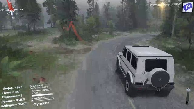 SpinTires - Широкая река смотреть онлайн