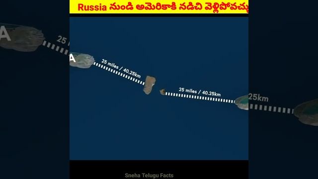 Russia నుండి Americaకి నడిచి వెళ్లిపోవచ్చు! #shorts смотреть онлайн