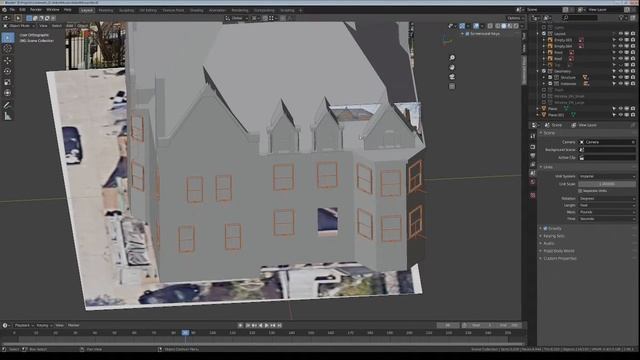 Blender 3D - Abbott House Part 4 (Time Lapse) смотреть онлайн