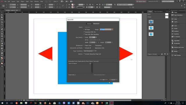 InDesign Tutorial - Lesson 53 - Exporting SWF Flash Documents смотреть онлайн