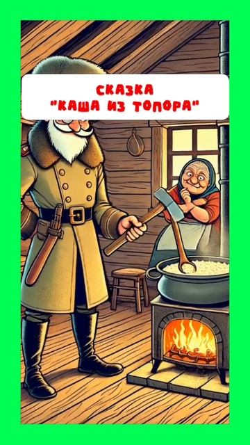 Каша из топора // Больше сказок тут: https://t.me/skazki_multiki смотреть онлайн
