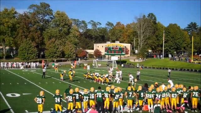 Nick Granata & Trinity Catholic win over Ridgefield 38-33, 10-15-16 смотреть онлайн