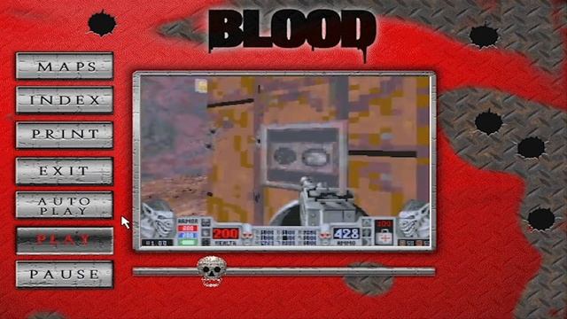 BLOOD - Unlock the Secrets The Way of All Flesh Level 4 (E1M4) смотреть онлайн
