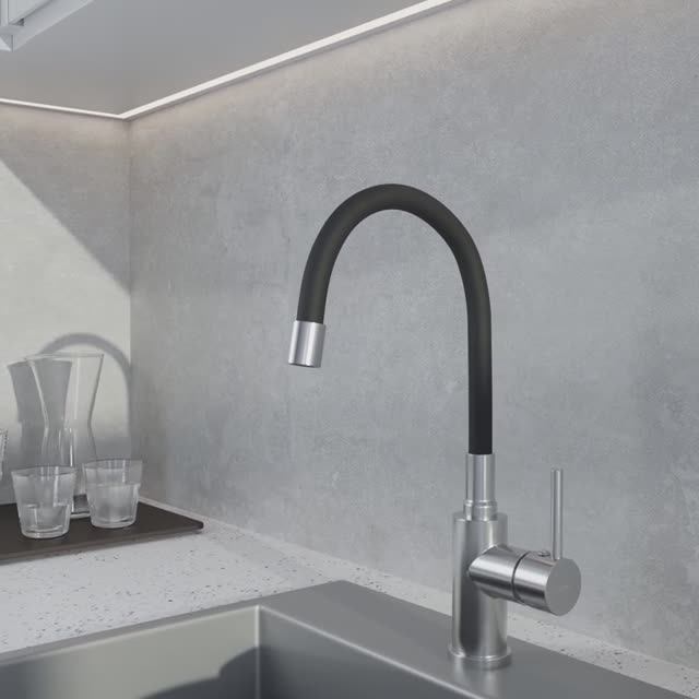 Смеситель для кухни MELAR сатин (Арт. 68235) смотреть онлайн