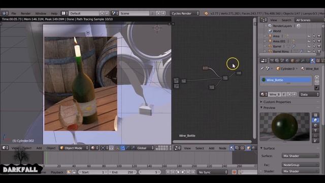 Blender Tutorial: How to make Glass/Diamond/Transparent Shaders for Beginners смотреть онлайн