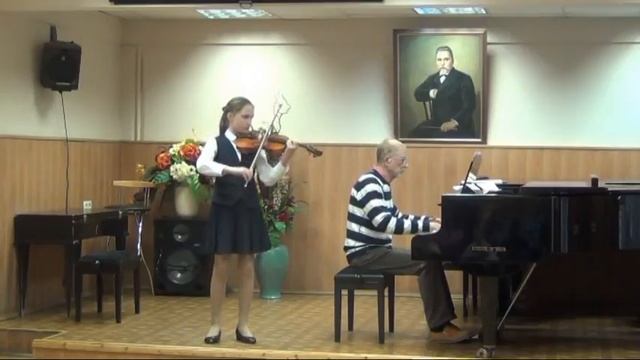 Бах, концерт ля минор, I часть смотреть онлайн