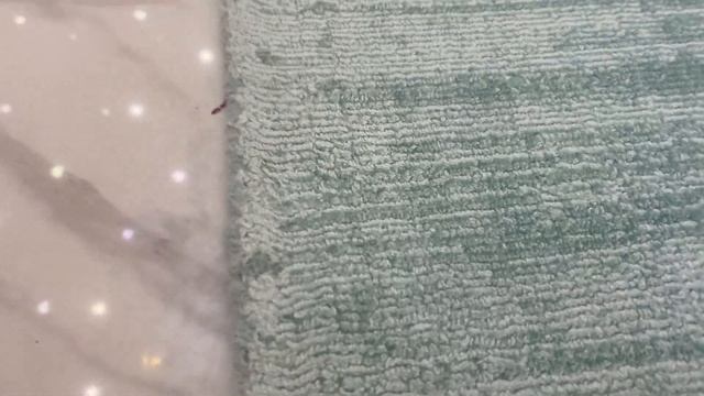 Бирюзовый однотонный ковер Monochrome Sky Blue смотреть онлайн