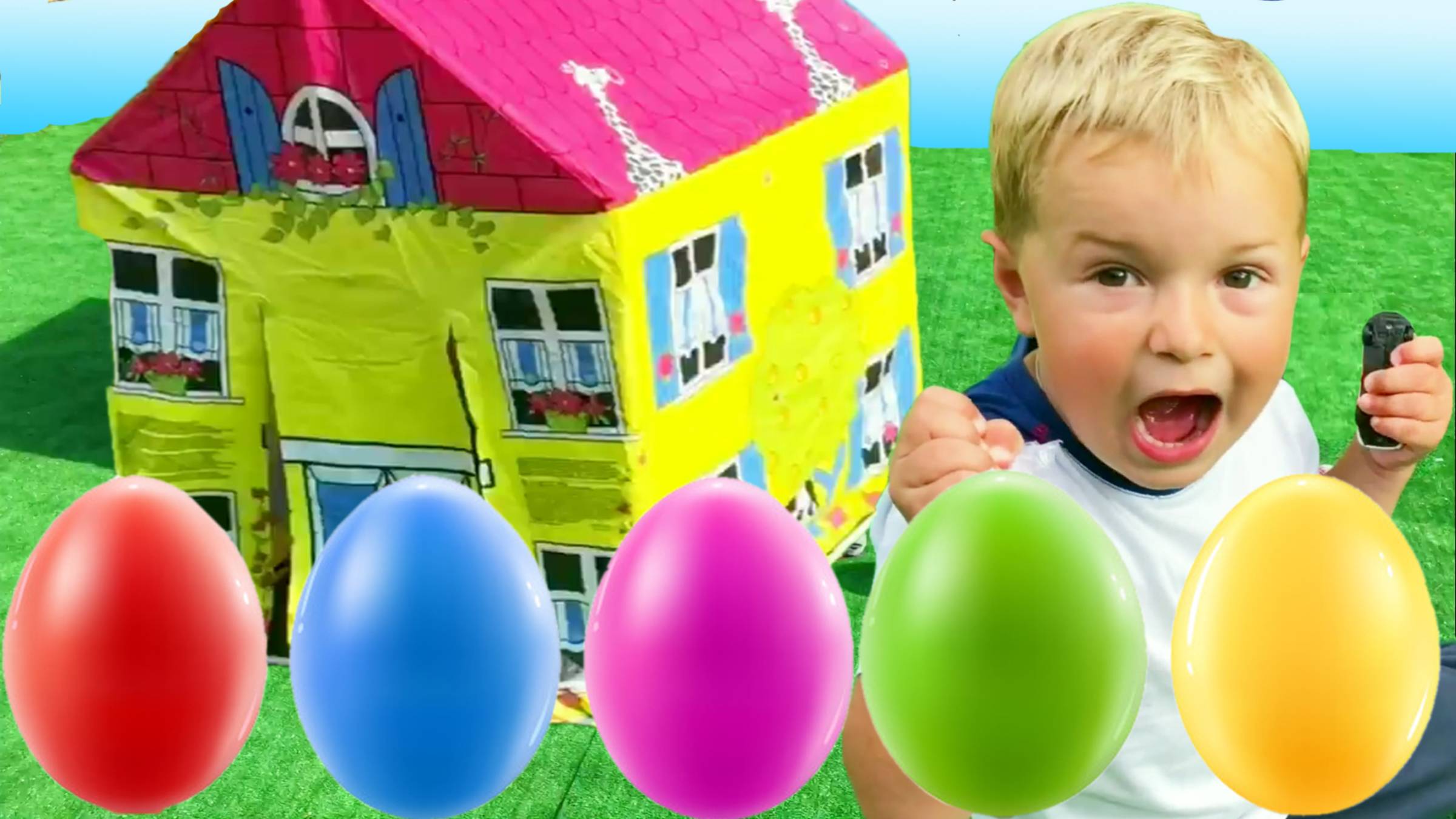 Играем и учим овощи для детей | Яйца Сюрпризы | История для самых маленьких смотреть онлайн