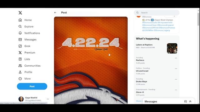 Denver Broncos Announce When NEW UNIFORMS Will Be REVEALED!! смотреть онлайн