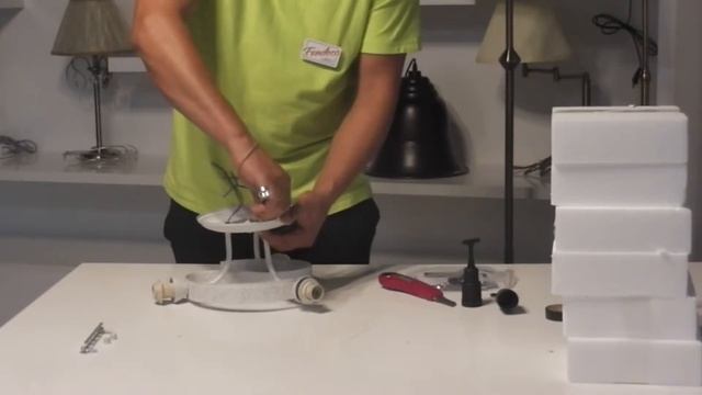 Сборка люстры Arte lamp A1296PL-3WG BETTINA смотреть онлайн