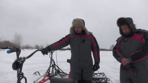 Компактный мотобуксировщик ДЕЛЬТА 3 (Ижтехмаш), с реверсом и рычажным модулем. Покатушки, обзор.