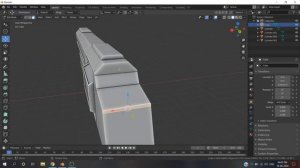 Let's make a  Lowpoly "Sci-Fi Revolver" in blender | Blender 2.82 Tutorial.