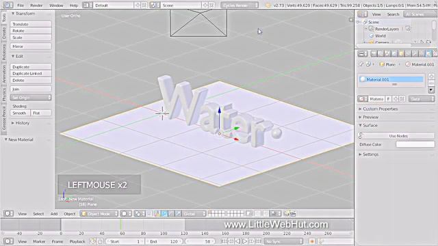 Blender Tutorial Liquid Text Animation смотреть онлайн
