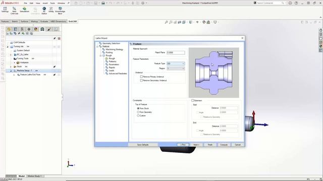 BobCAM V9 for SOLIDWORKS 2 Axis Lathe смотреть онлайн