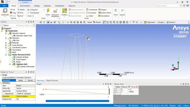 1D Radio Tower Buckling Analysis #ansys #beginners #basic #ansystutorial смотреть онлайн