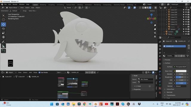 Ambient Occlusion - Blender смотреть онлайн