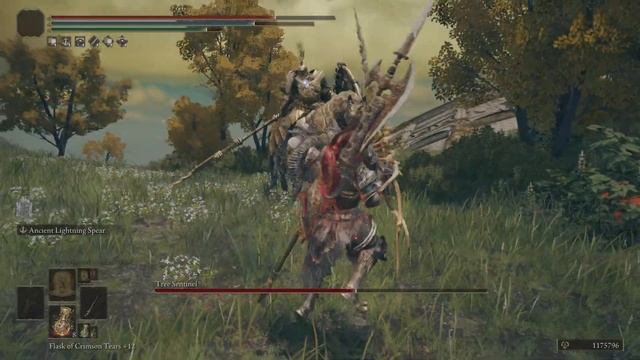 ELDEN RING Tree Sentinel Vs. Bolt of Gransax Level 713 NG+5 смотреть онлайн