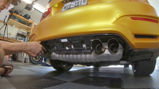 How to install M3 carbon exhaust tips смотреть онлайн