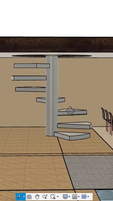 Как создать спиральную лестницу во fusion 360 #3d #cad #fusion360 #академия #моделирование #морозов смотреть онлайн