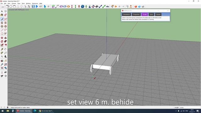 SketchUp 2017 + MSPhysics Tutorial EP. 1 Basic Camera Script + car trick ©11 Jan 2021 смотреть онлайн