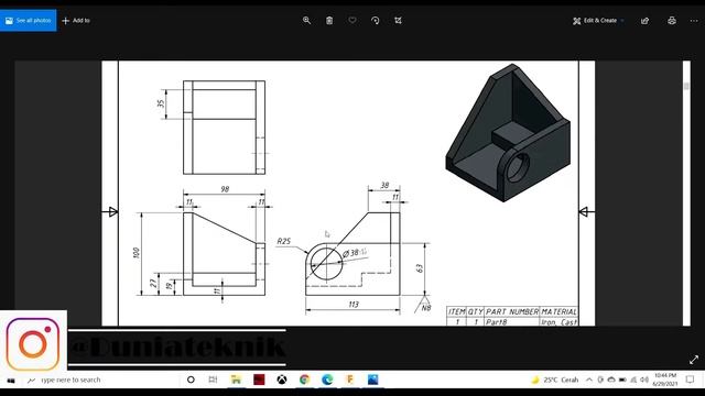 Fusion 360 Tutorial Indonesia Latihan 50 Beginners смотреть онлайн