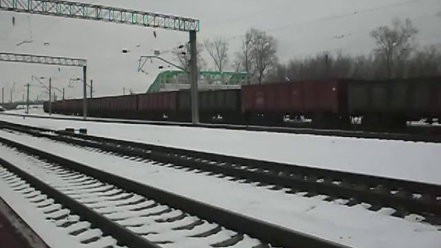 Тепловоз 2ТЭ10М-2618. МЕГАприветствие от машиниста. смотреть онлайн