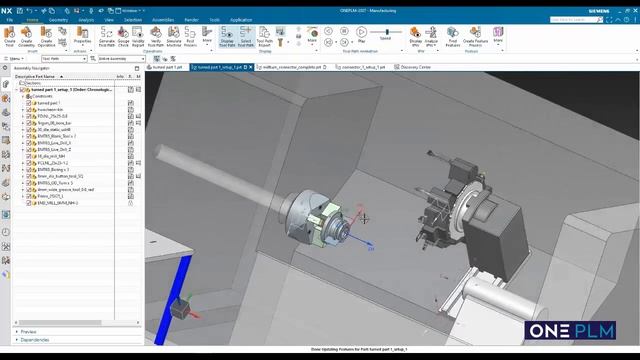 NX CAM Mill Turn Webinar смотреть онлайн