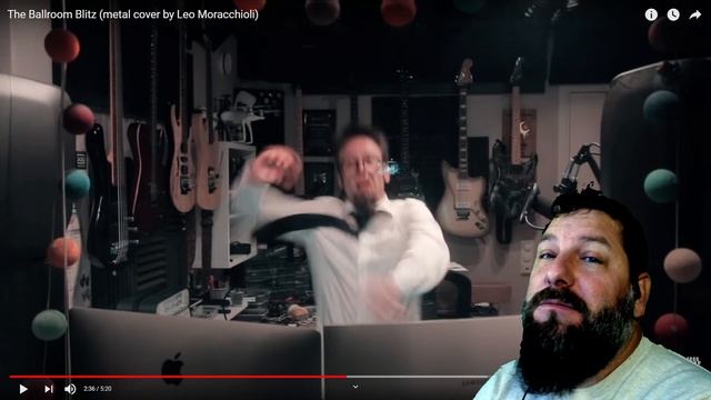 REACTION To The Ballroom Blitz (metal Cover By Leo Moracchioli)