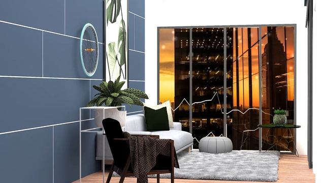 Music HIGH - JPB [ renderan sketchup + animasi ] cocok untuk suasana santai смотреть онлайн