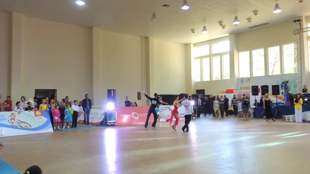 Kalandarovi Giorgi & Tereladze Nino Latin 3 Dance смотреть онлайн