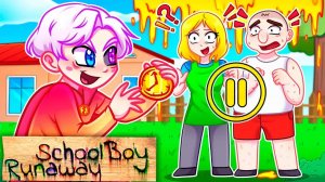 😨 Майнкрафт но Я Затроллил ЗЛЫХ РОДИТЕЛЕЙ Остановкой Времени в SCHOOLBOY RUNAWAY!