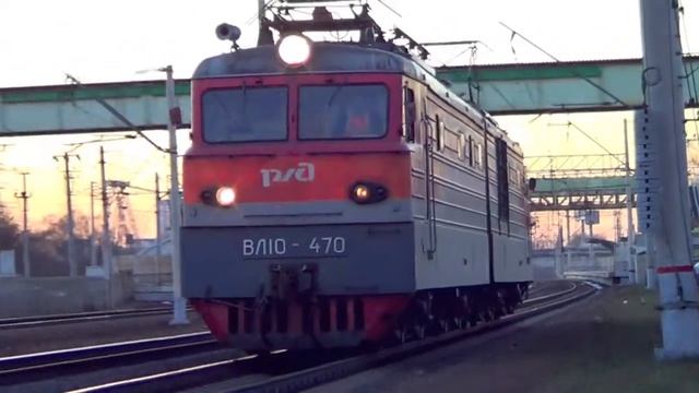 Электровоз ВЛ10-470:) смотреть онлайн