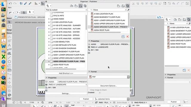 ArchiCAD 21 House Project - part 24 - publishing a layout vs printing смотреть онлайн
