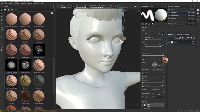 Substance Painter - 23 - Thêm hoạt tiết cho nhân vật (Texturing Characters) смотреть онлайн