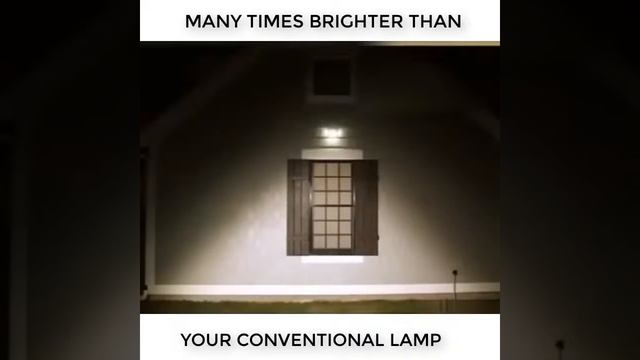 Motion Sensor LED Solar Lamp смотреть онлайн