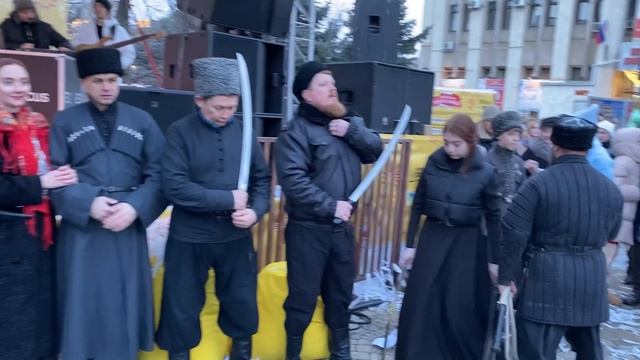 Клип выступление на масленице Краснодар 06-03-2025