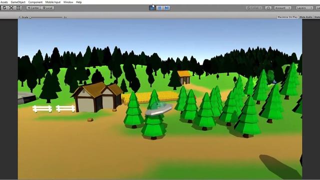 Unity 3D, Mesh Tree same size problem смотреть онлайн