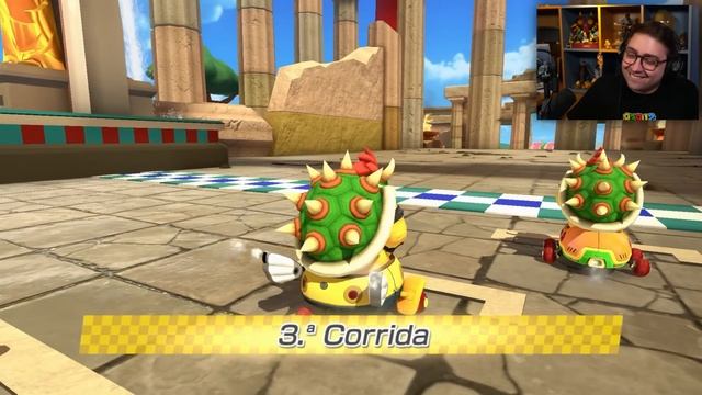PERDENDO AMIZADES MAS GANHANDO TUDO! - MARIO KART COM OS AMIGOS смотреть онлайн