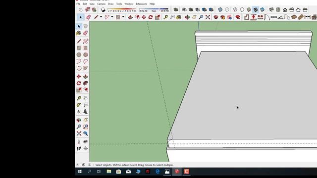การออกแบบเตียงนอน [Sketchup pro] смотреть онлайн
