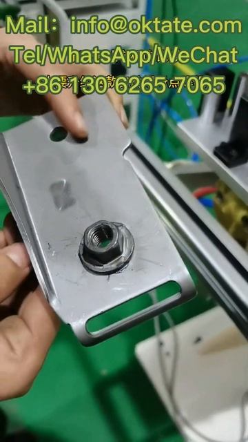 Máquina automática de soldadura por puntos con tuerca de brida Precio de fabricante en México Españ смотреть онлайн