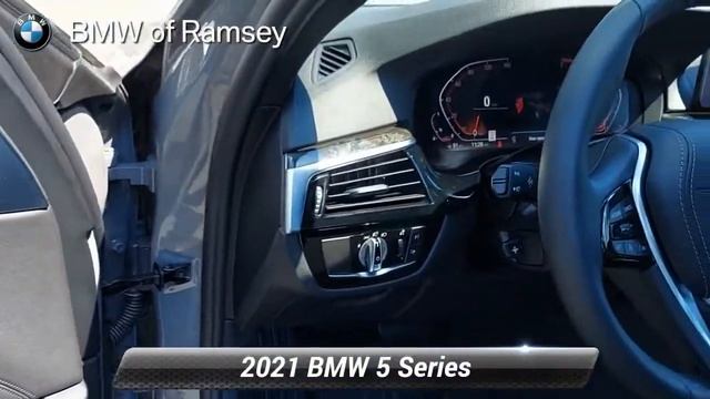 Used 2021 BMW 5 Series 530i xDrive Sedan, Ramsey, NJ B21373L смотреть онлайн