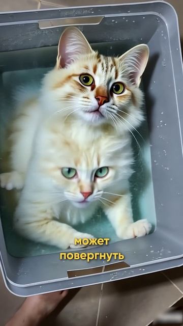 Снежок, что с тобой?  #cat #милота #шок #котики