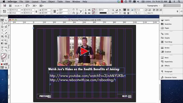 InDesign Interactive PDF Presentations Part 2 of 2 смотреть онлайн