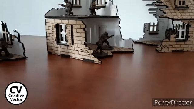 Projects for laser cutting in scale 28 mm / 1:56 (Bolt Action game) - comparison смотреть онлайн