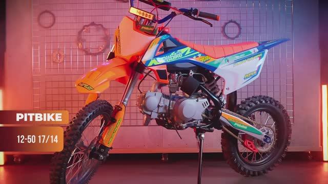 Питбайк Pitbike 12-50 17-14 смотреть онлайн