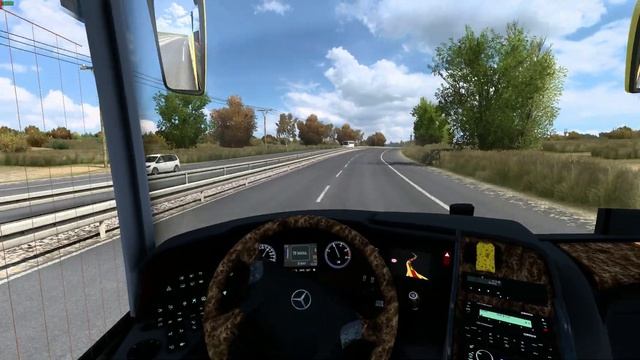 "Euro Truck Simulator 2" /// Mercedes-Benz Travego Special Edition 15 SHD (2015) смотреть онлайн